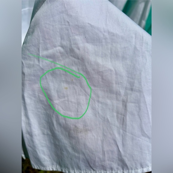 Zara Midi Shirt Dress in Snow White Women’s Size XS - Picture 9 of 12